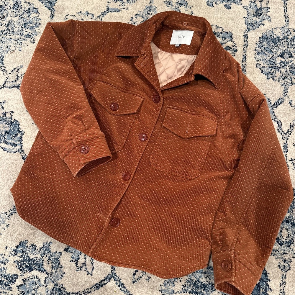 Joie | Brown Oversized Barn Coat XS